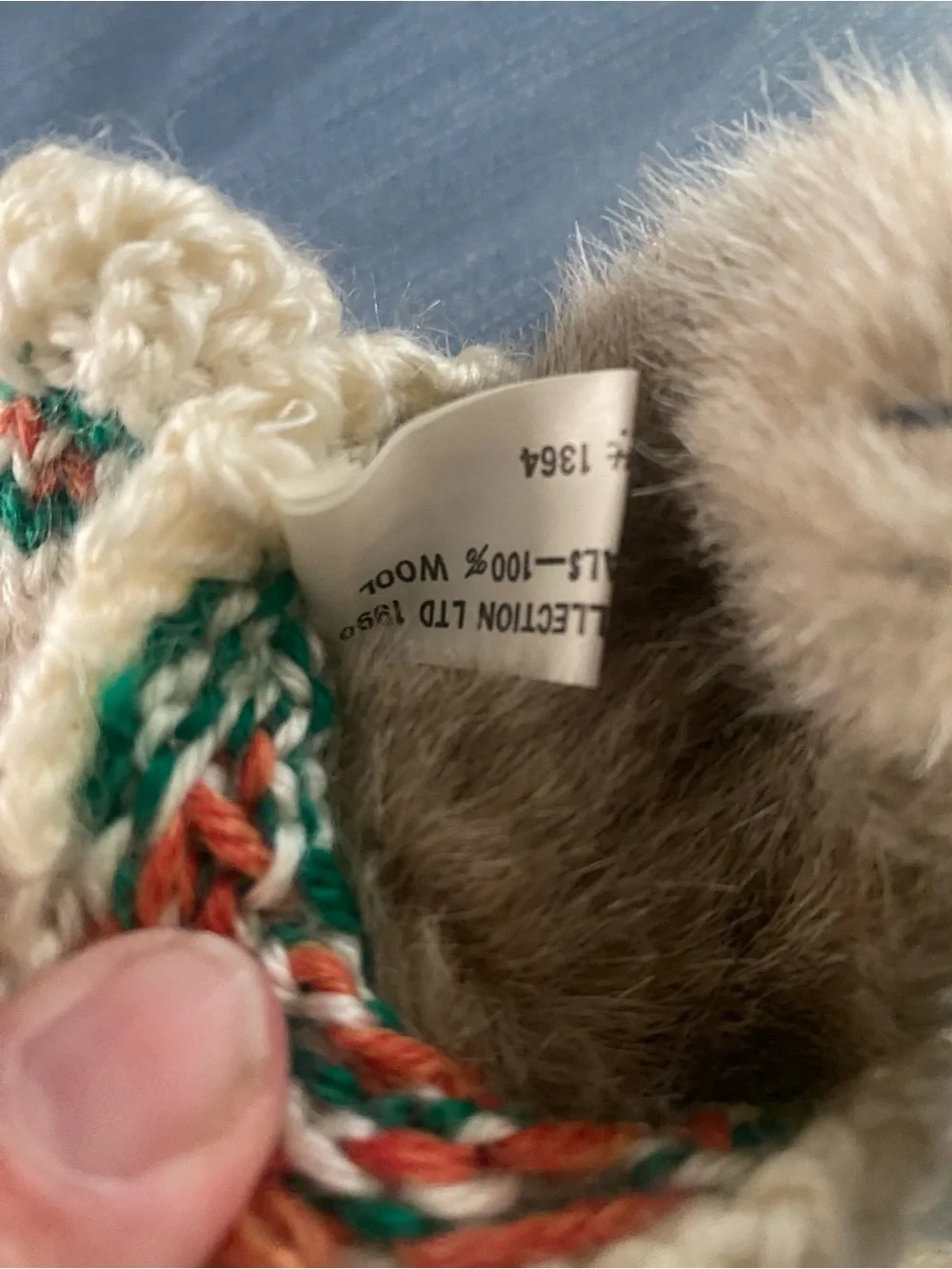 Boyds Bears Bunny Rabbit Plush Carrot Sweater Jointed Stuffed Animal 7